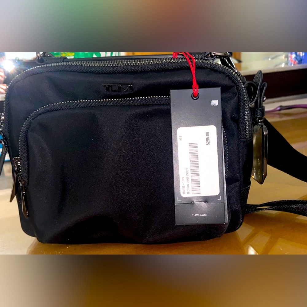 TUMI Black Men's Messenger Bag